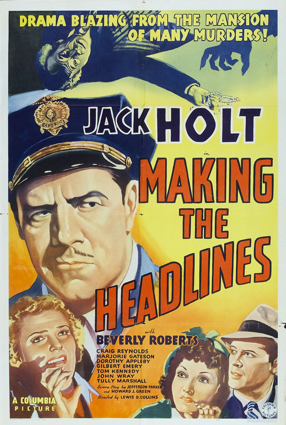 Pop Culture Graphics Making the Headlines Poster Movie 11 x 17 Inches - 28cm x 44cm
