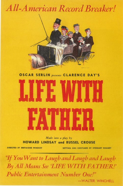 Pop Culture Graphics Life With Father (Broadway) Poster Movie 11 x 17 Inches - 28cm x 44cm