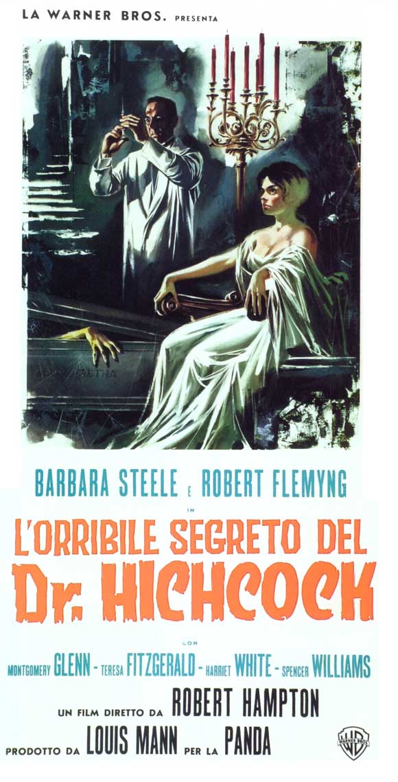 Pop Culture Graphics The Horrible Dr. Hichcock Poster Movie Italian B 11 x 17 Inches - 28cm x 44cm Robert Flemyng Barbara Steele Montgomery Glenn