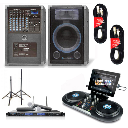Numark Idj Live Portable Software Controller And Dj Pa System Set Idjliveset6 Numark Idj Live Portable Software Controller And Dj Pa System Set Idjliveset6