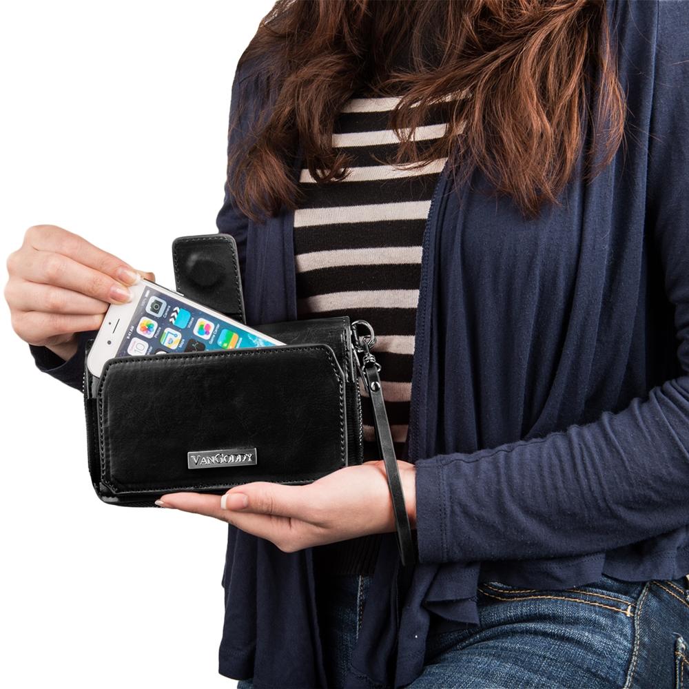VANGODDY Sahara Smartphone Wallet Carrying Case for 5'-6' inch Smartphones