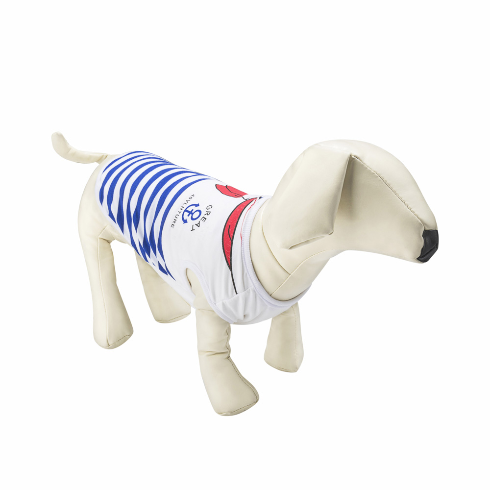 Cue Cue Pet Sailor Doggie Sweater (Blue / White Stripes) (Small)