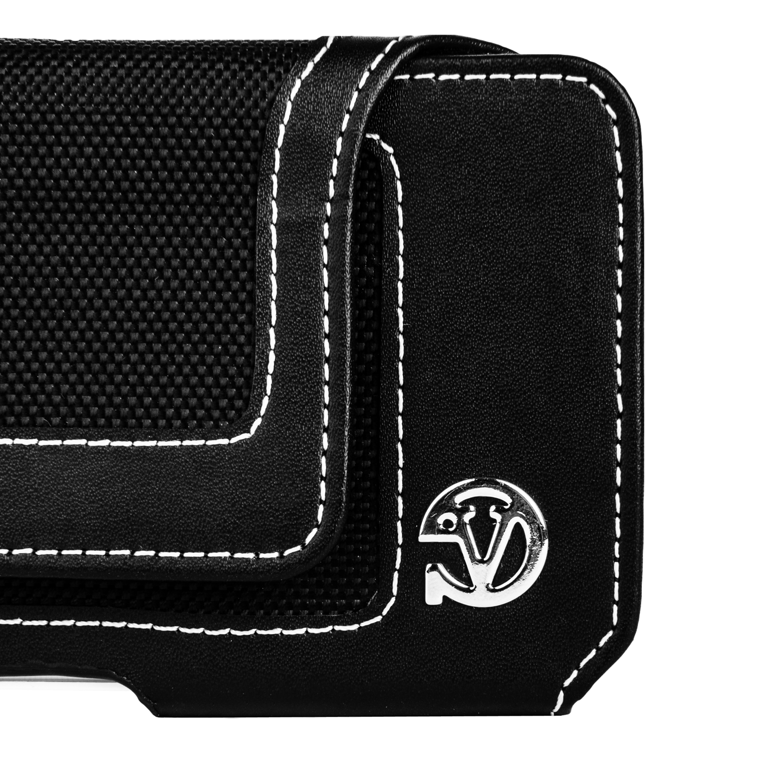VANGODDY Nylon Loop Fastener Series Executive Phone Pouch with Belt Clip fits BLU Vivo Air