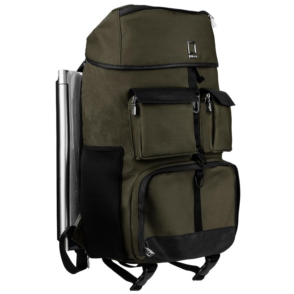 Lencca Logan Unisex Professional Twill Travel Backpack for both Laptop and Camera Devices fits Toshiba Laptops (All Sizes)