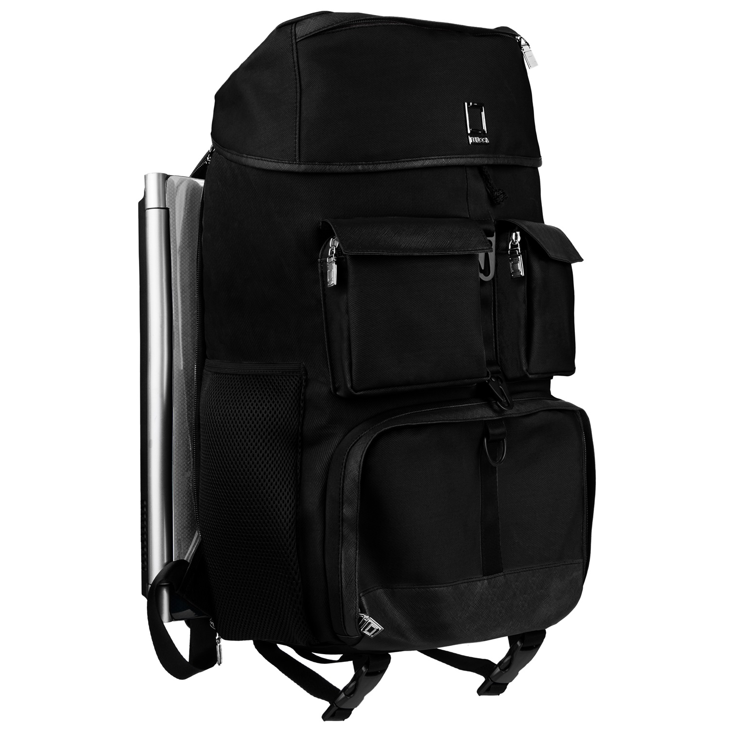 Lencca Logan Unisex Professional Twill Travel Backpack for both Laptop and Camera Devices fits Apple Macbook Air / Pro (All Sizes)