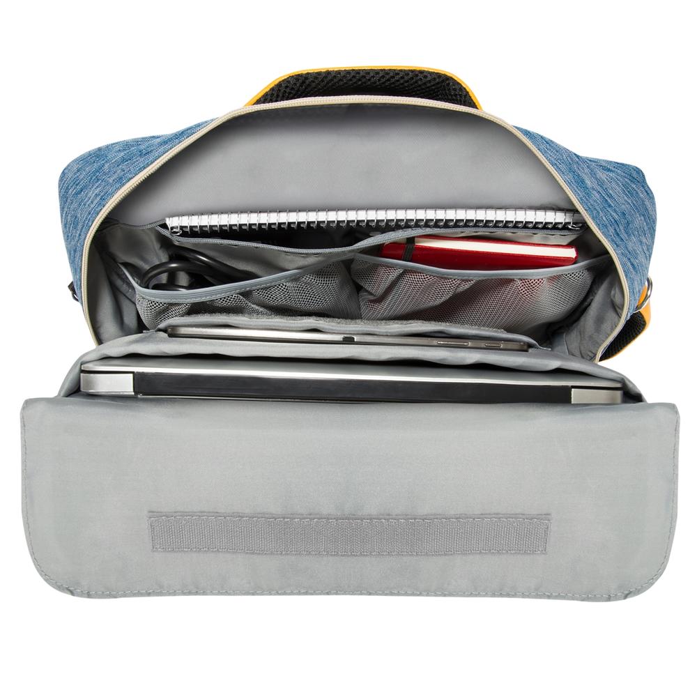 VANGODDY Slate Laptop Messenger / Carrying / Backpack Bag with Adjustable Strap fits 15.6 HP Laptops 
