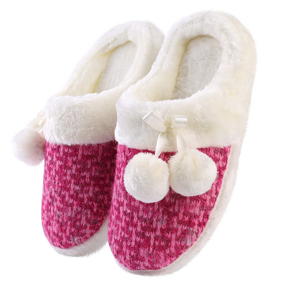 Aerusi Lady Cute Soft Sole Indoor Bedroom Slippers Beautiful