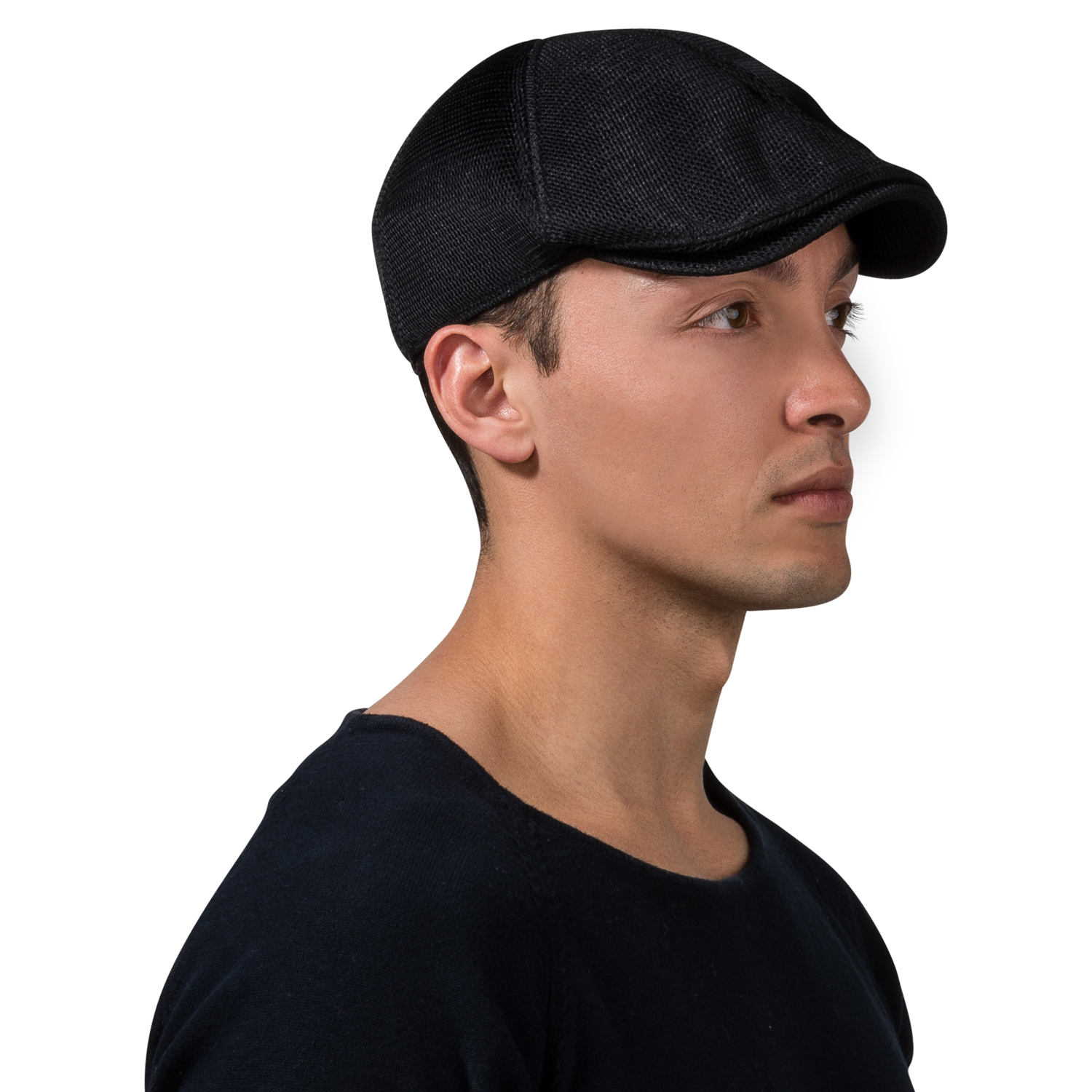 Aerusi  Japan Style Slouch Comfort Daily Black Cap Collection Women and Men (Many Color Available)