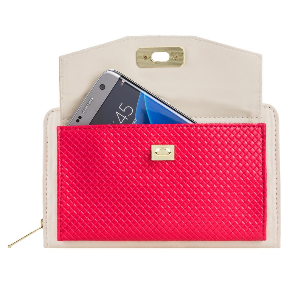VANGODDY Venice II Woman’s Smart Premium Clutch Wallet fits BLU Vivo Air Phones