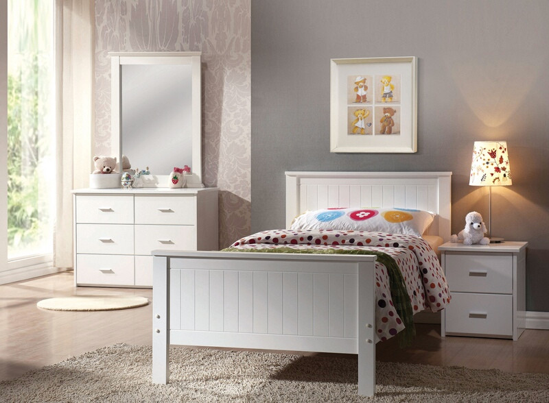 Acme United Nursery Furniture Collections Sears Acme United Furniture Bungalow Twin Bed In White Finish 30025t