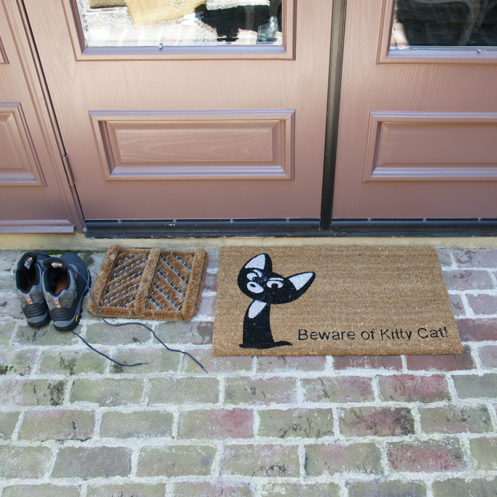 Rubber Cal Cat Lovers Doormat Kit 2 Kitty Coco Doormats