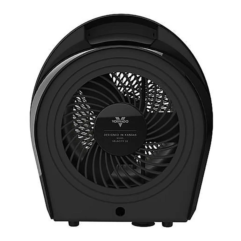 Vornado VELOCITY3RBK Velocity Whole Room Space Heater with Timer - Black