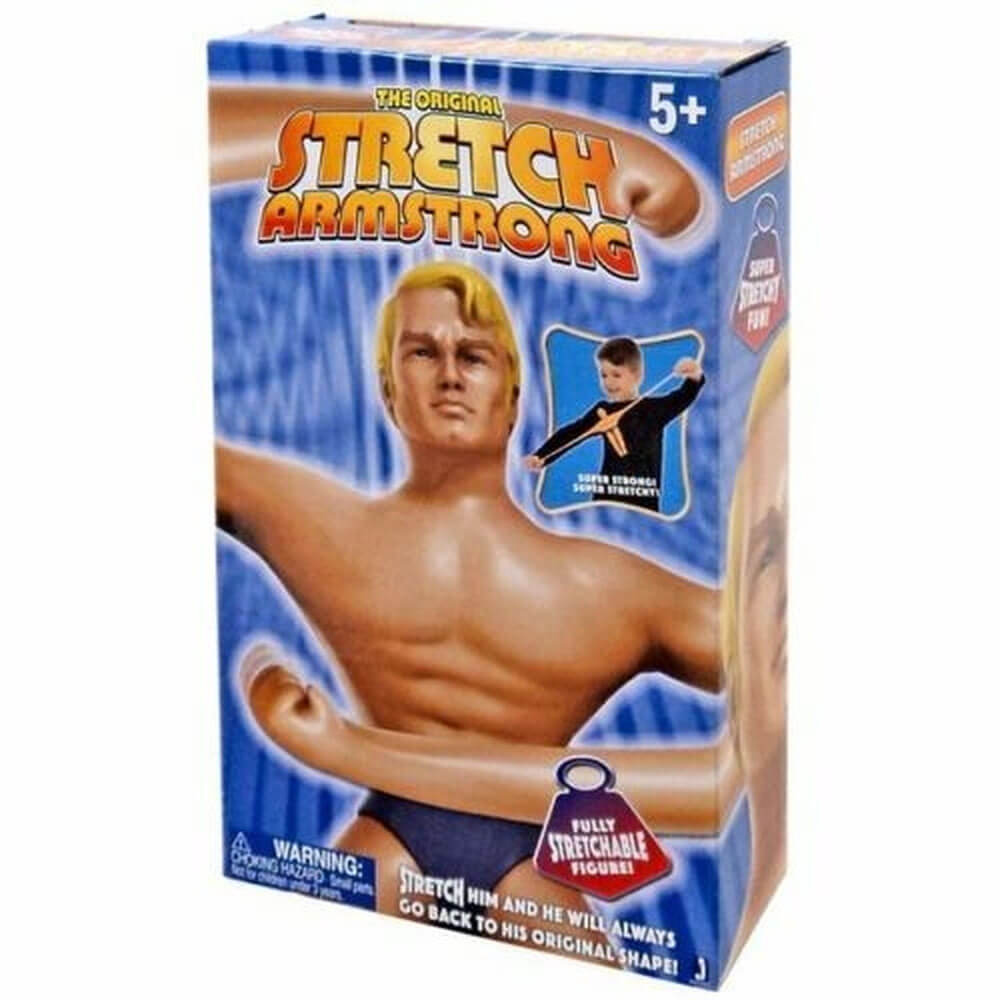 Character Group 06452 Strech Armstrong 7 inch Stretchable Hero Figure