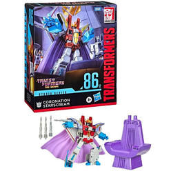 Hasbro Transformers Studio Series 86-12 Leader Class The The Movie 1986 Coronation Starscream Action Figure, Ages 8 and Up, 8.5-inch