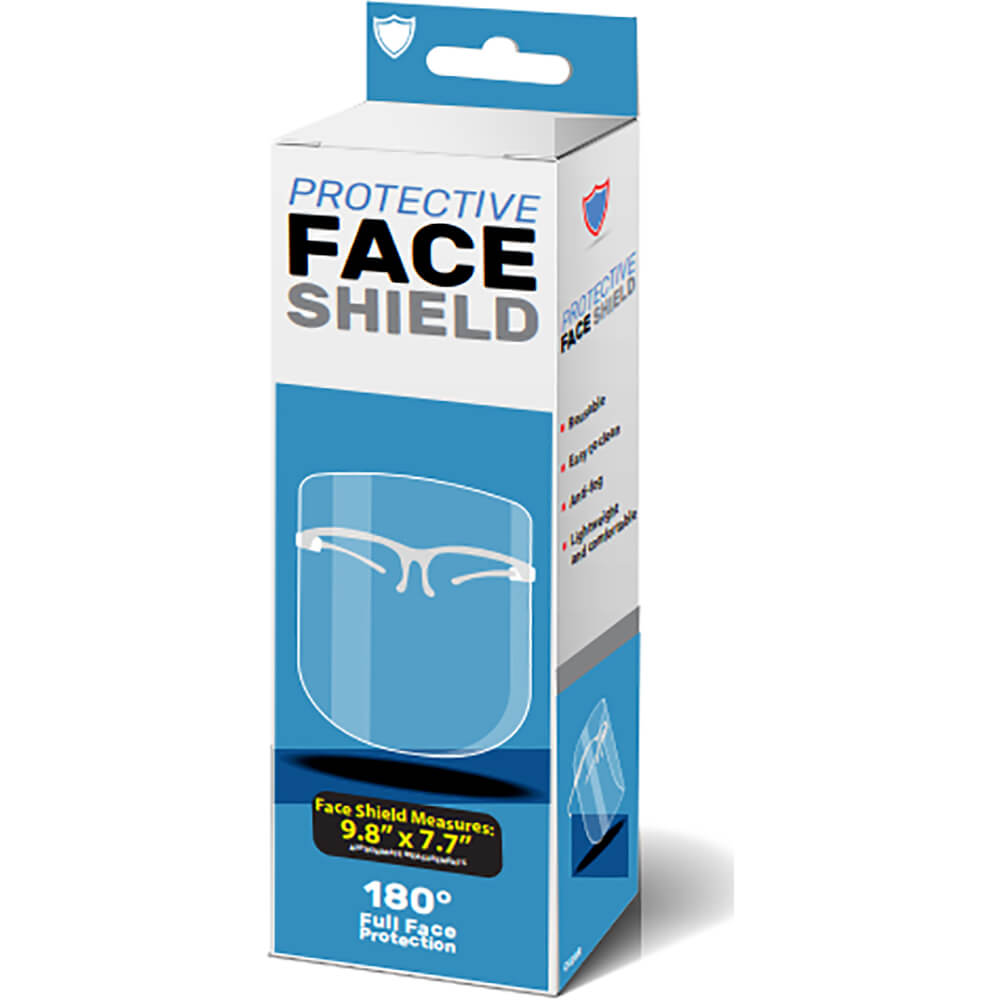 Kole Imports MO159 Transparent Face Shield