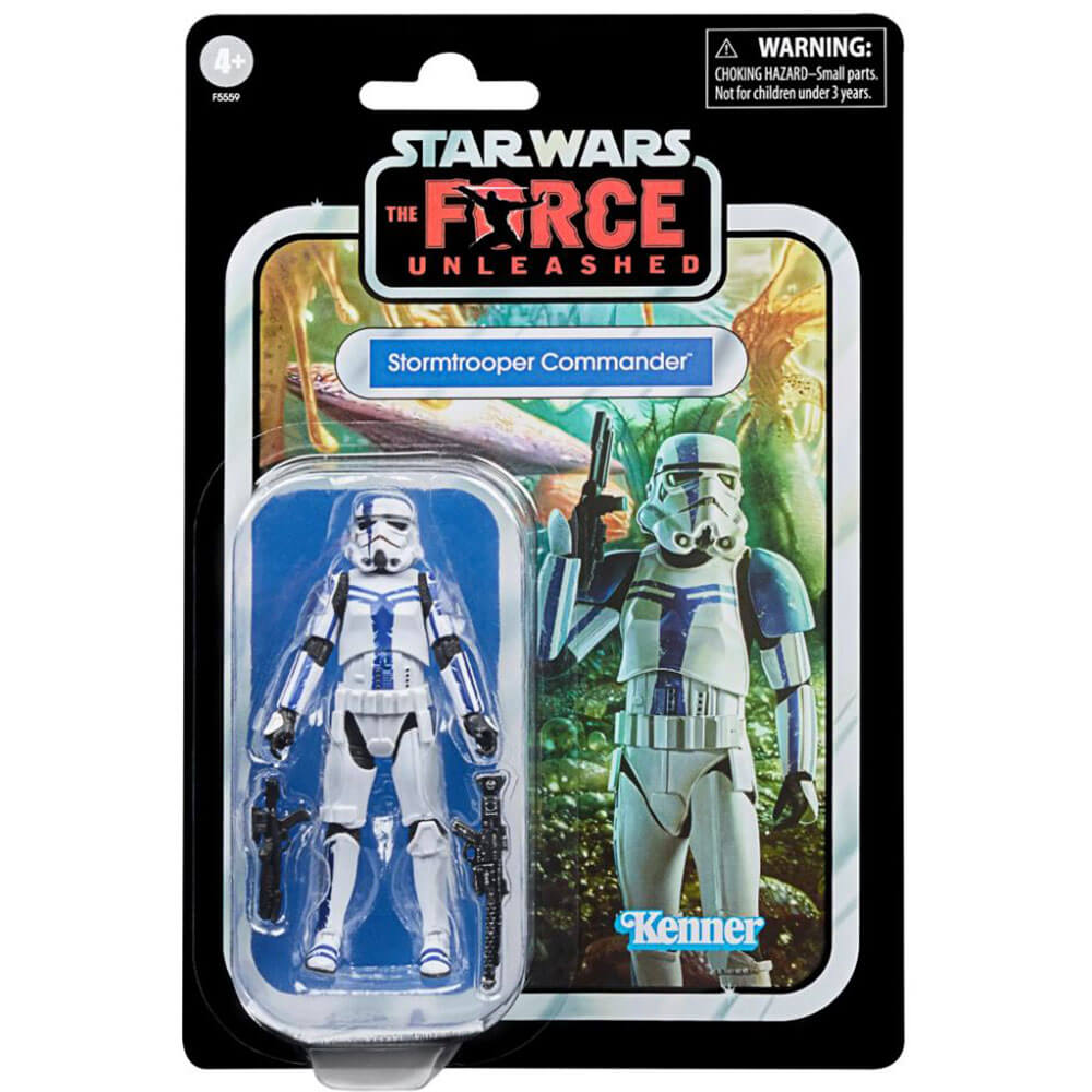 Hasbro F5559 3.75 inch Star Wars The Vintage Collection Gaming Action Figure Greats Stormtrooper Commander