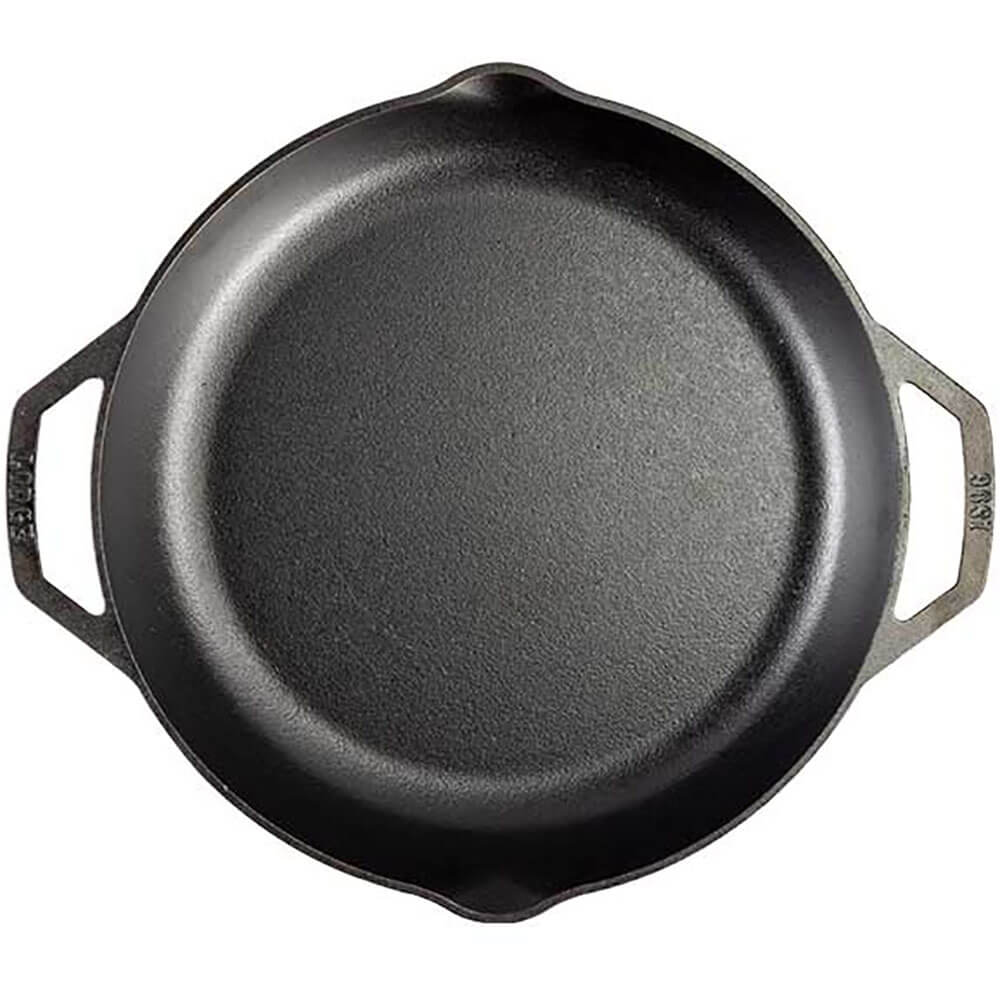 Lodge LC14SK 14 inch Chef Collection Dual Handle Skillet