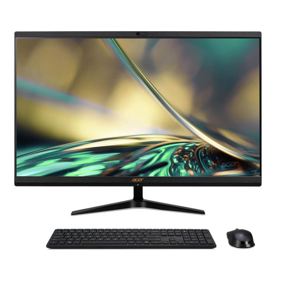 Acer C271700UR11 27 inch All-in-One Desktop Computer - Intel i5-1235U - 8GB/512GB - Black