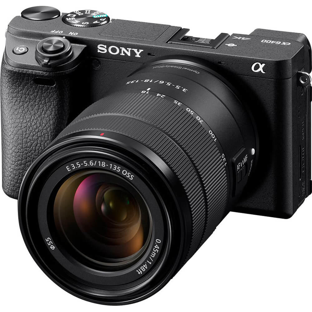 Sony ILCE6400MB Alpha A6400 Mirrorless Black 4K Video Camera