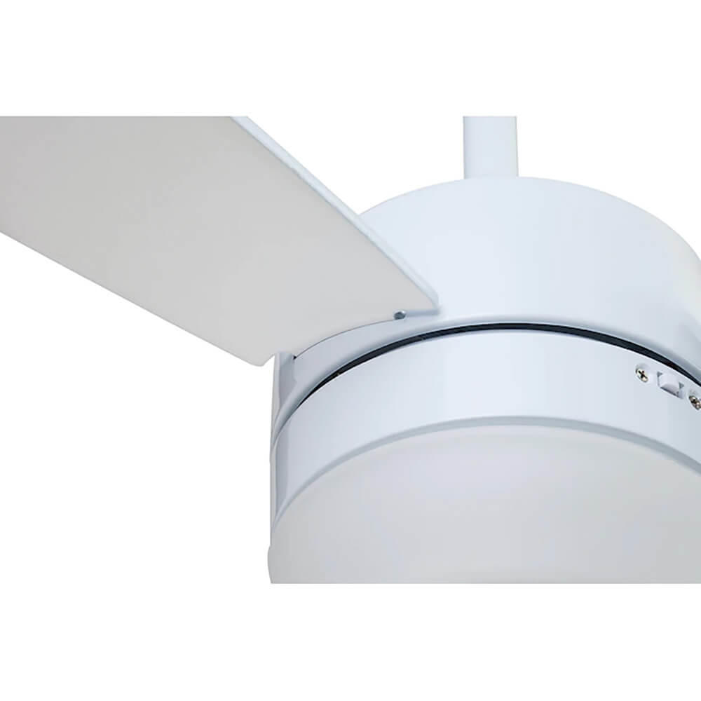 Prominence Home 51644 52 inch Enoki White Smart Ceiling Fan with Remote