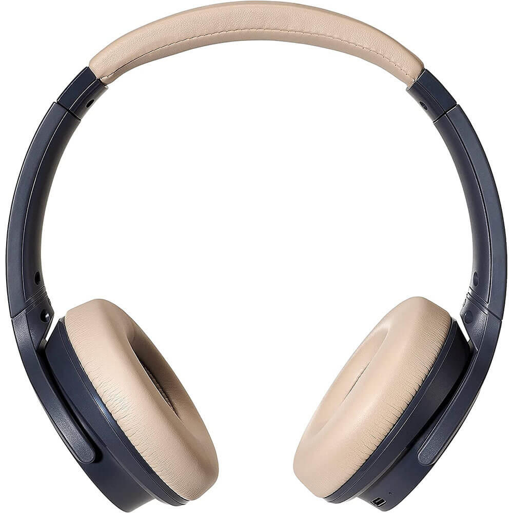 Audio-Technica Audio Technica ATHS220BTNBG Wireless On-Ear Headphones - Navy/Beige