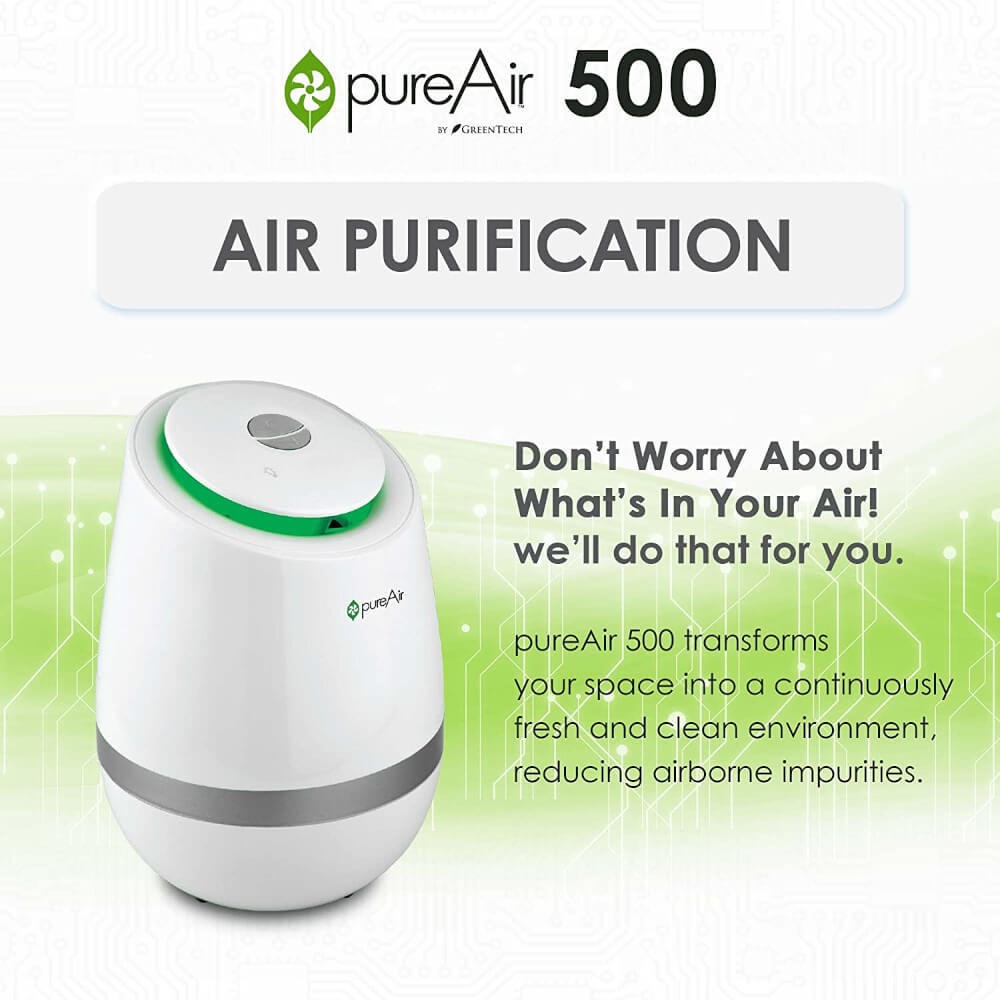 GreenTech PUREAIR500 PureAir 500 Activated Oxygen Room Air Purifier