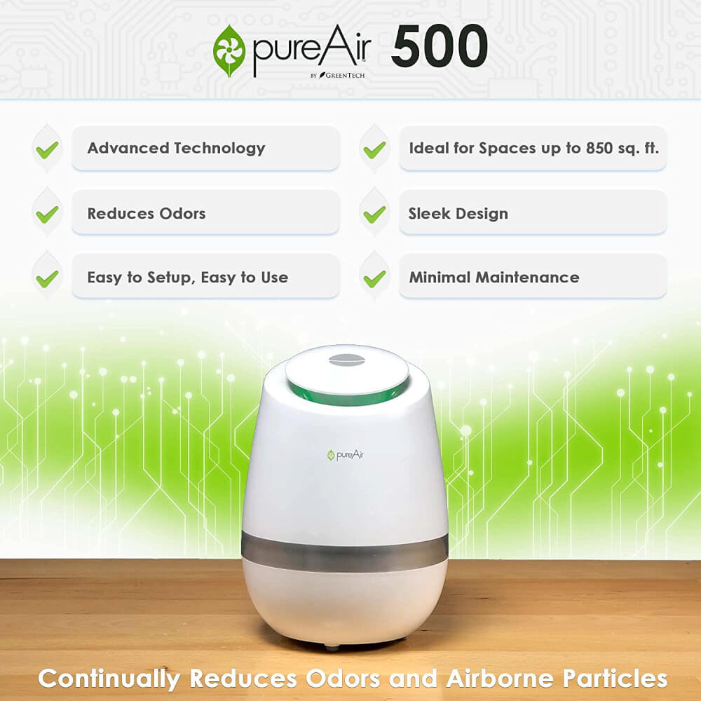 GreenTech PUREAIR500 PureAir 500 Activated Oxygen Room Air Purifier