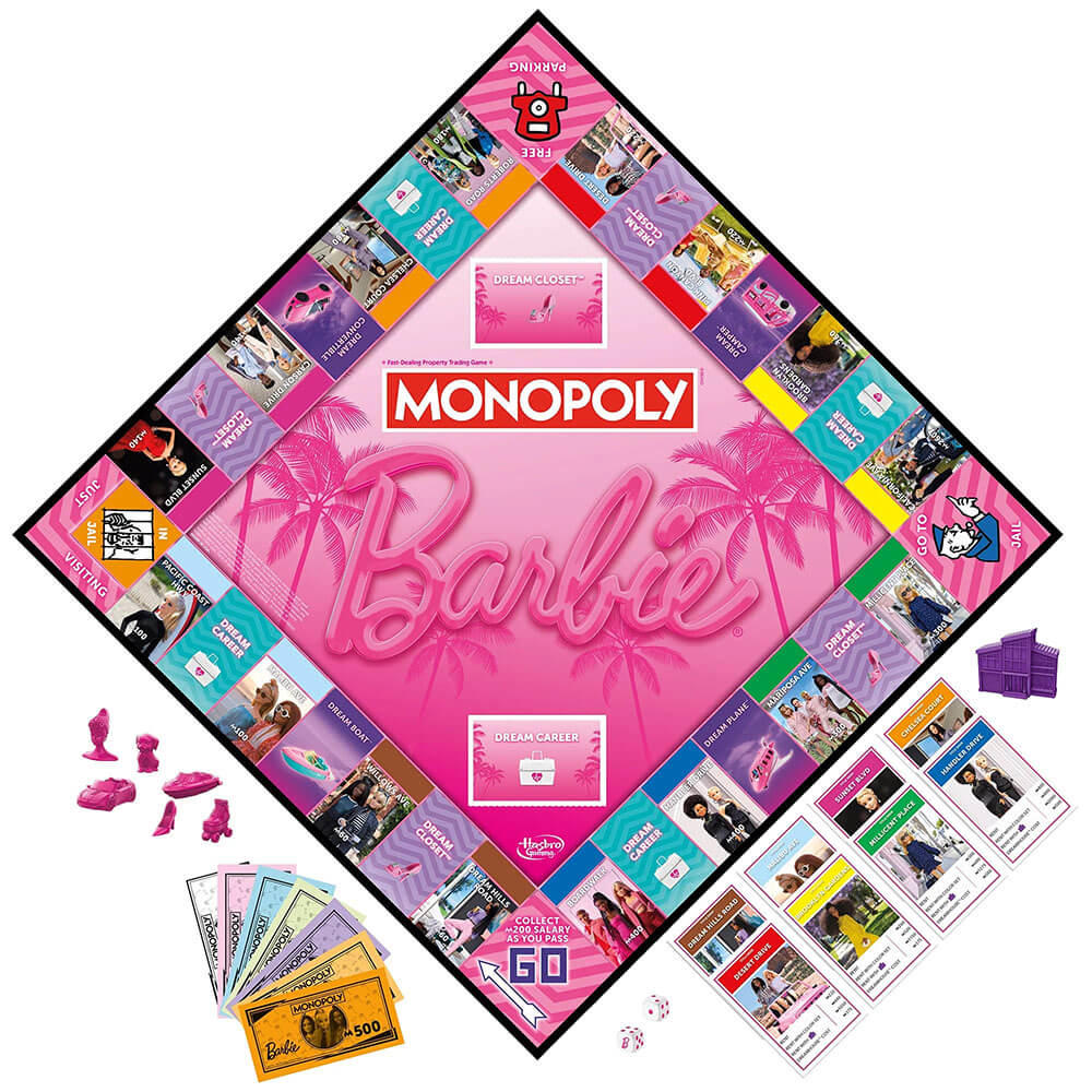 Hasbro G0038 Monopoly Barbie Game