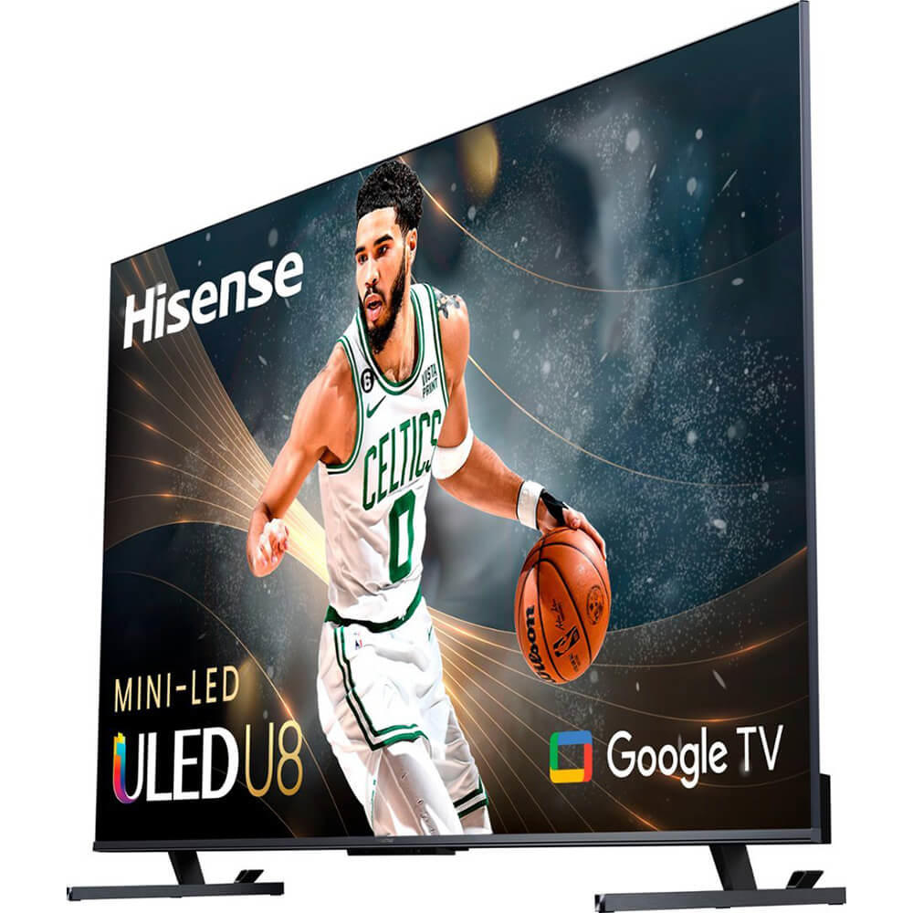 Hisense 65U8K 65 inch Mini LED QLED 4K UHD Smart Google Tv