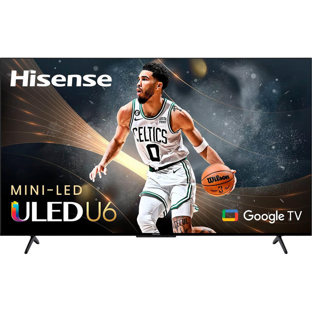 Hisense 75U6K 75 inch Mini LED QLED 4K UHD Smart Google TV
