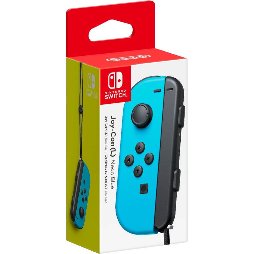 Nintendo NSWJOYBLUEL Joy-Con (L) Controller - Neon Blue