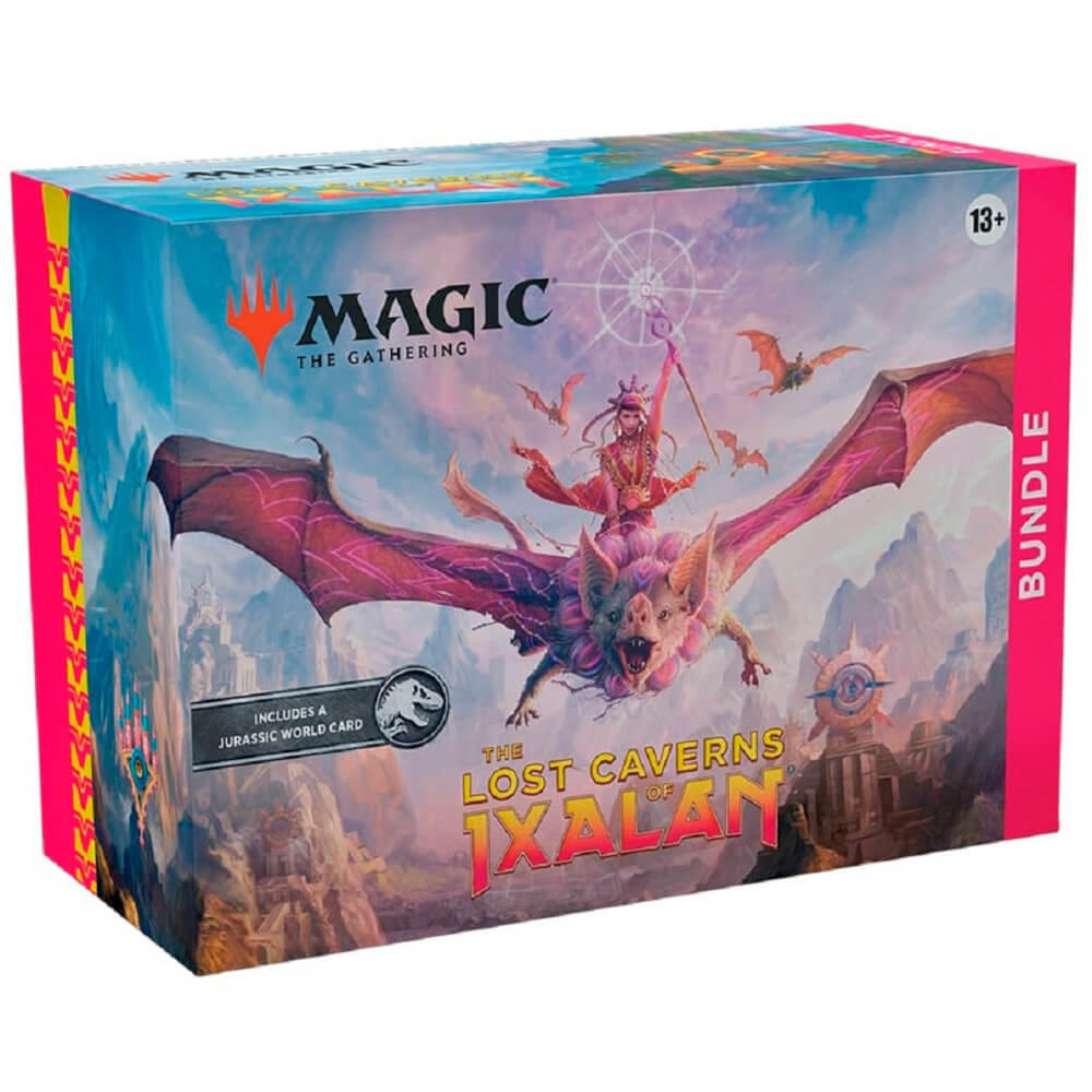 Hasbro D2396 Magic The Gathering The Lost Caverns of Ixalan Bundle 8 Set Boosters + Accessories