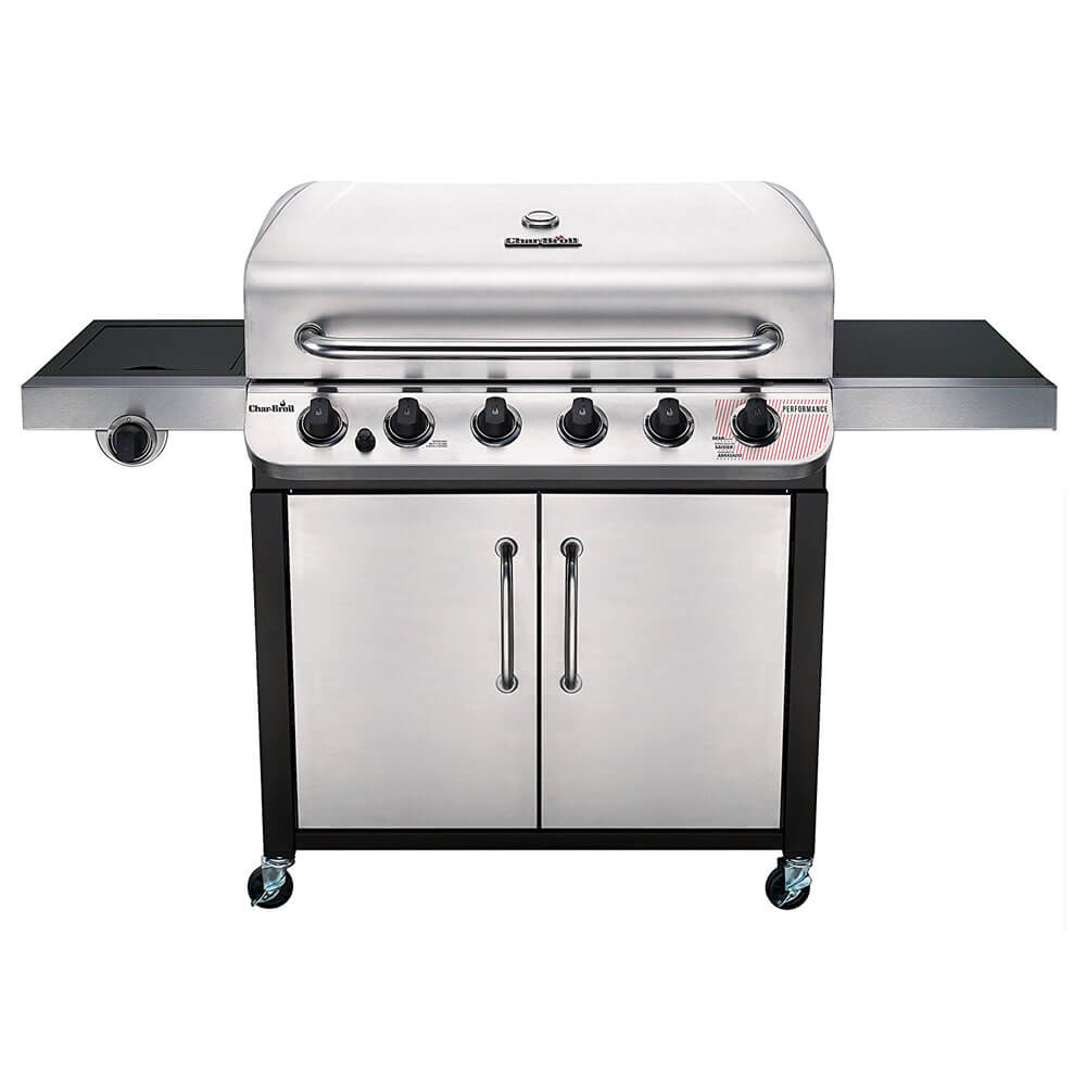 Char-Broil 463276517 Performance 650 6 Burner Cabinet Gas Grill