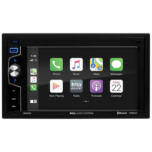 boss audio be62cp 6 2 inch mechless car play android auto digital media receiver