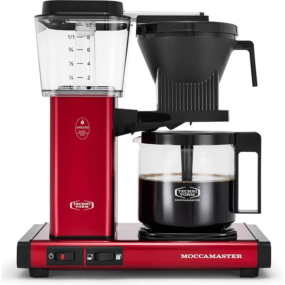 Moccamaster 53944 KBGV Select 10-Cup Coffee Maker - Red