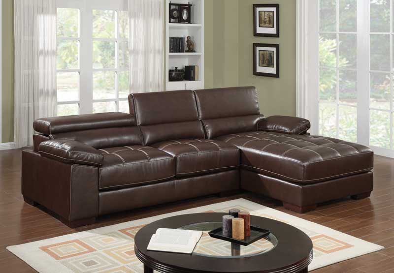 The Best Quality Furniture Sectional Couches Sears The Best Quality Furniture Leather Sofa Sectional Couch In Brown Color S21303