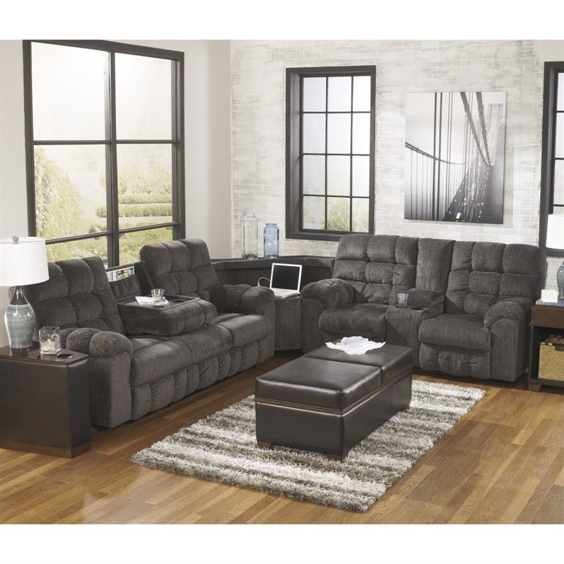 Ashley Furniture Acieona 3 Piece Sofa Set Chenille Fabric Ashley Furniture Acieona 3 Piece Sofa Set Chenille Fabric