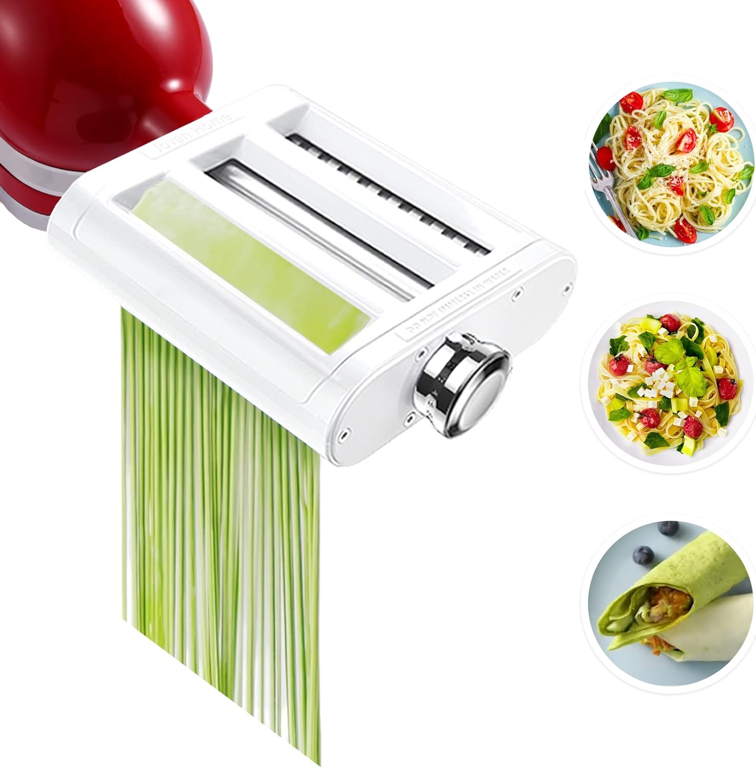 Jovan Home Pasta Maker Attachment for KitchenAid Stand Mixers 20 in ...
