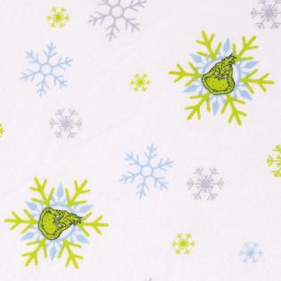 Generic Trend Lab Dr. Seuss The Grinch Deluxe Flannel Fitted Crib Sheet