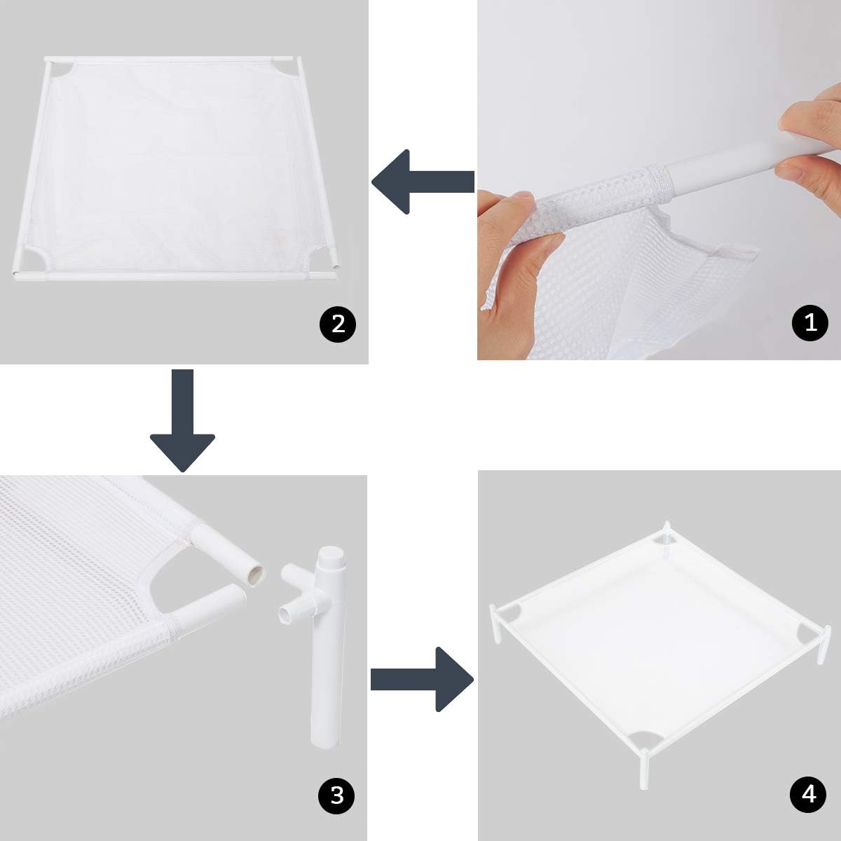 Photo 1 of STORAGE MANIAC Sweater Drying Rack, Mesh Clothes Drying Rack, Stackable Laundry Drying Rack, Lay Flat Dryer for Delicates, Portable Dry Rack f