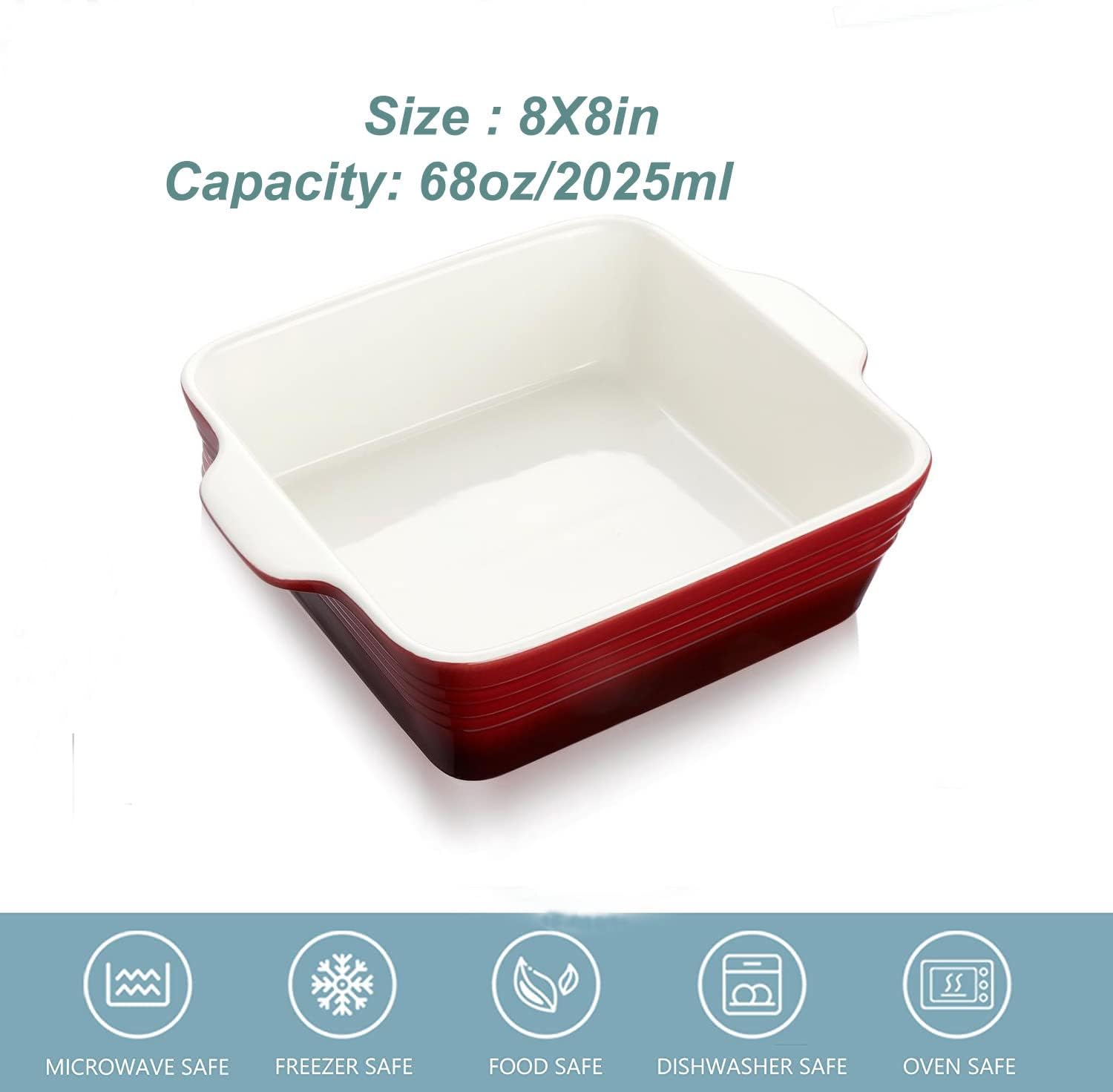 8x8 baking tray Outlet