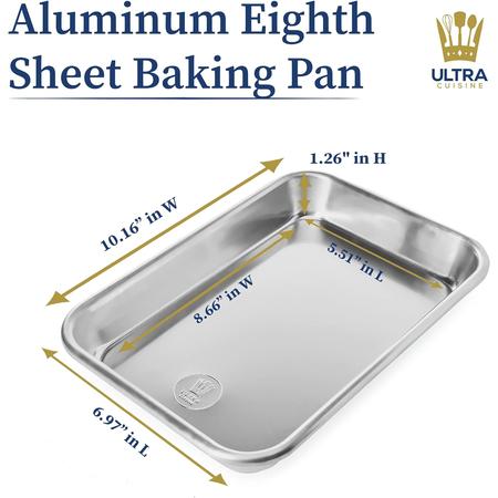 Generic Small Baking Sheet Pan 2-Pack Ultra Cuisine â€“ Mini