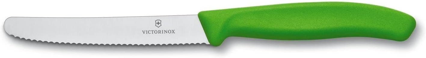 Generic Victorinox Tomato Knife - 4" - Green