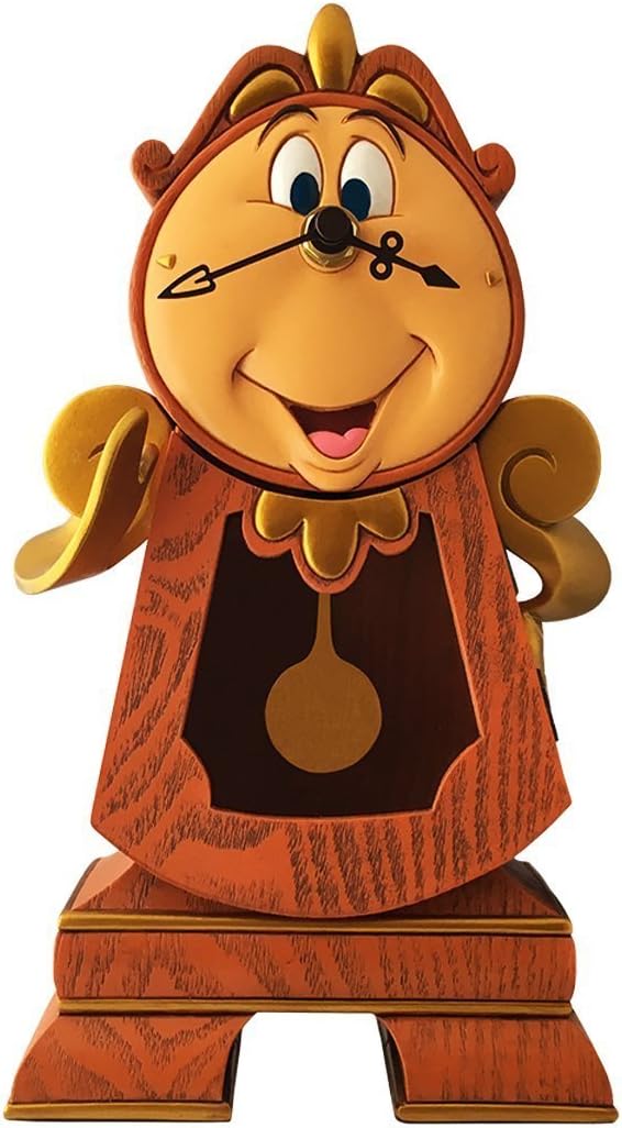 Disney Cogsworth Clock Beauty And The Beast Neutral