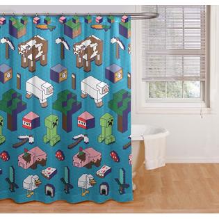 Jay Franco Sons Jay Franco Minecraft Genda Iso Animals Shower Curtain Jay Franco Sons Jay Franco Minecraft Genda Iso Animals Shower Curtain