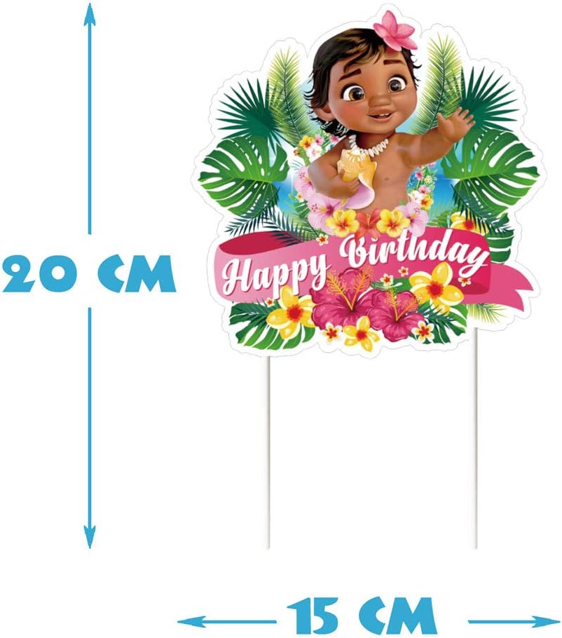 One Phoenix 1 Moana Cake Topper Cupcake Decorations Birthday Party Topper For Children One Phoenix 1 Moana Cake Topper Cupcake Decorations Birthday Party Topper For Children