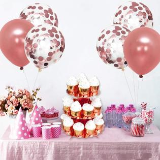 Generic Rose Gold Decorations Birthday Party Supplies Tableware 3 Tier Rose Gold Cardboard Cupcake Stand Dessert Stand Reusable Mini Ca Generic Rose Gold Decorations Birthday Party Supplies Tableware 3 Tier Rose Gold Cardboard Cupcake Stand Dessert Stand Reusable Mini Ca