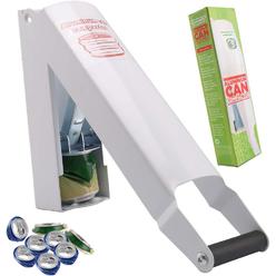 Electric Aluminum Can Crusher trash can lid can crusher