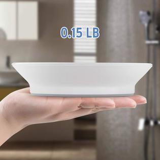 AmazerBath 2 Pack Plastic Soap Dish Bar Soap Holder Shower