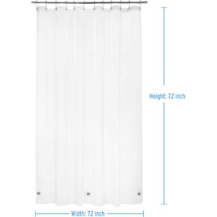 Peva 3g Shower Curtain Liner, Lightweight Shower Curtain